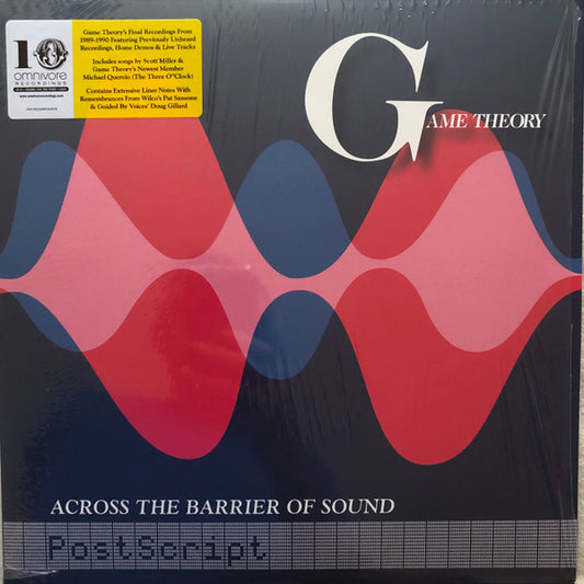 GAME THEORY - ACROSS THE BARRIER OF SOUND : POSTSCRIPT - LP