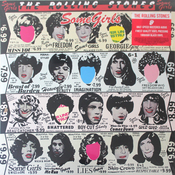 ROLLING STONES - SOME GIRLS : HALF-SPEED MASTER - LP