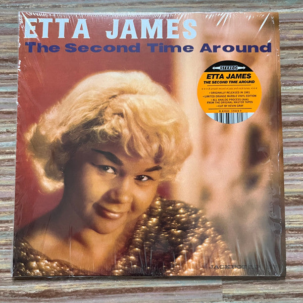 JAMES, ETTA - SECOND TIME AROUND: ORANGE VINYL - LP