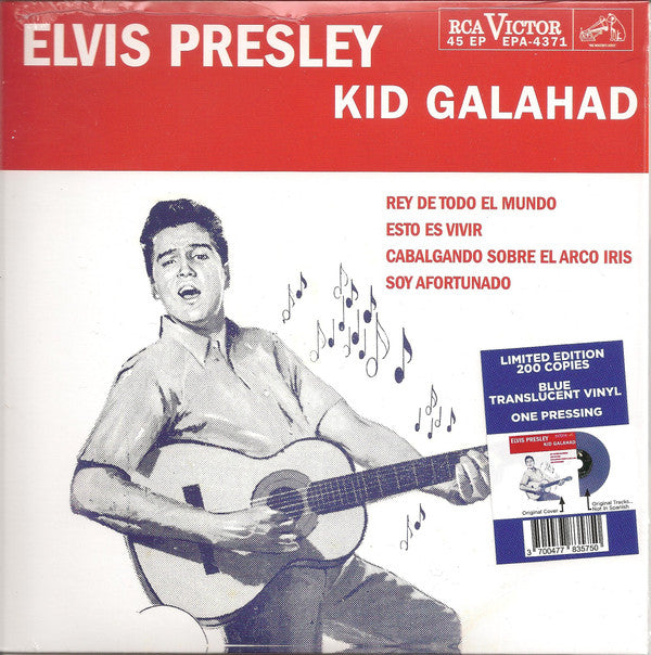 PRESLEY, ELVIS - KID GALAHAD : PERU ART 4 TRACK EP - 7