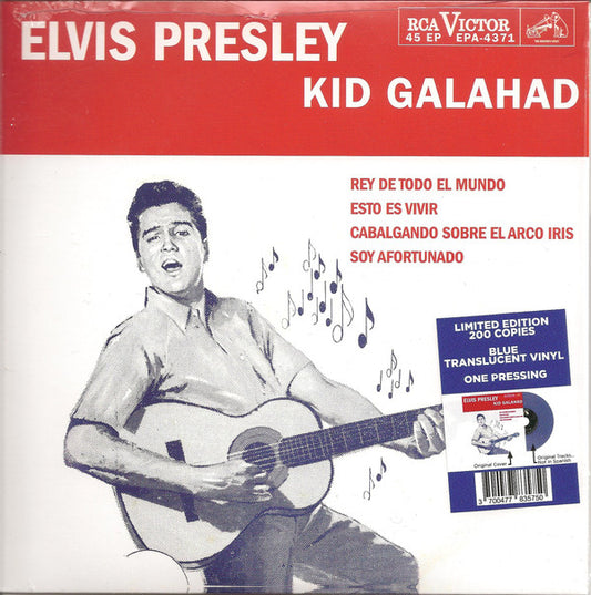 PRESLEY, ELVIS - KID GALAHAD : PERU ART 4 TRACK EP - 7