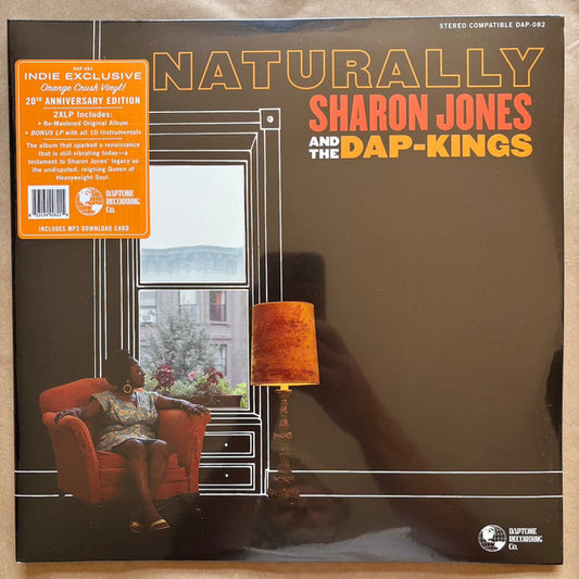 JONES, SHARON / DAP-KINGS - NATURALLY : ORANGE VINYL (2LP) - LP