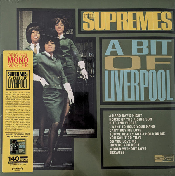 SUPREMES - BIT OF LIVERPOOL : MONO EDITION - LP