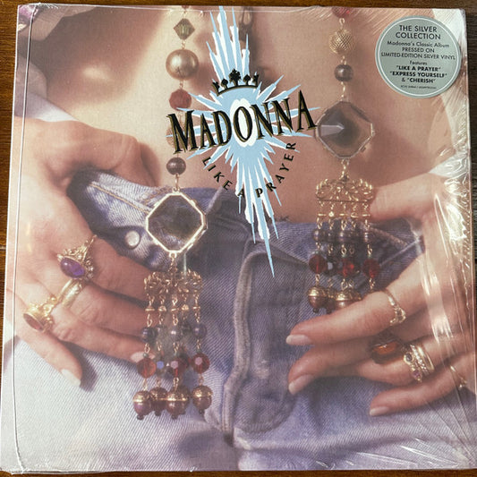 MADONNA - LIKE A PRAYER : SILVER VINYL (2024) - LP