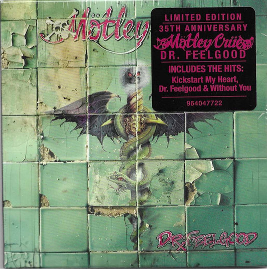 MOTLEY CRUE - DR FEELGOOD : 35TH ANNIVERSARY REMASTER - CD