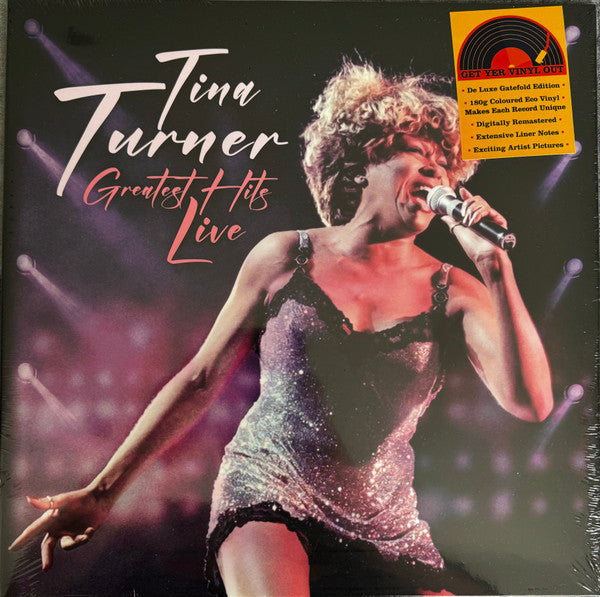 TURNER, TINA - GREATEST HITS LIVE : GATEFOLD - LP