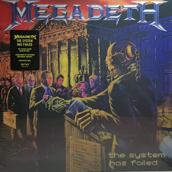 MEGADETH - SYSTEM HAS FAILED: 2026 REISSUE - LP