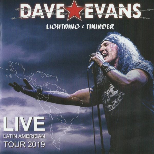 EVANS, DAVE - LIGHTNING & THUNDER : LIVE 2019 - CD