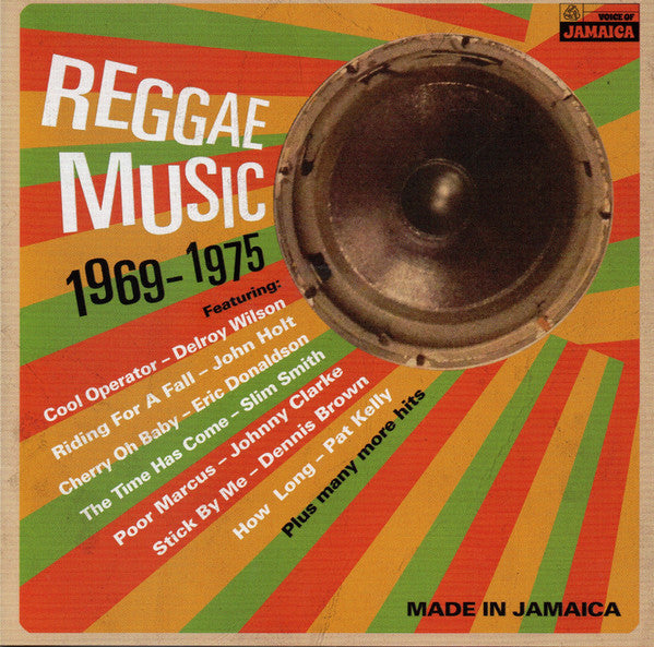 VARIOUS - REGGAE MUSIC 1968-1975 - CD