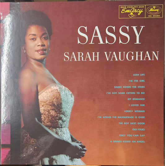 VAUGHAN, SARAH - SASSY : VERVE ACOUSTIC SOUNDS SERIES - LP