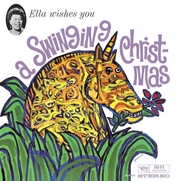 FITZGERALD, ELLA - ELLA WISHES YOU A SWINGING CHRISTMAS - LP