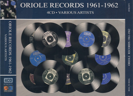 VARIOUS - ORIOLE RECORDS : 1961 - 1962 (4CD SET) - CD