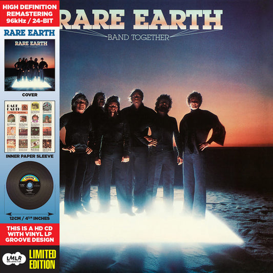 RARE EARTH - BAND TOGETHER : CARD SLEEVE REMASTER - CD
