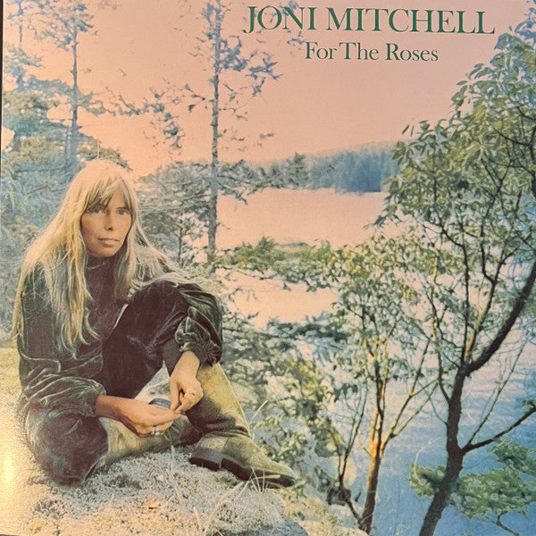 MITCHELL, JONI - FOR THE ROSES : TRANSPARENT AQUA BLUE - LP