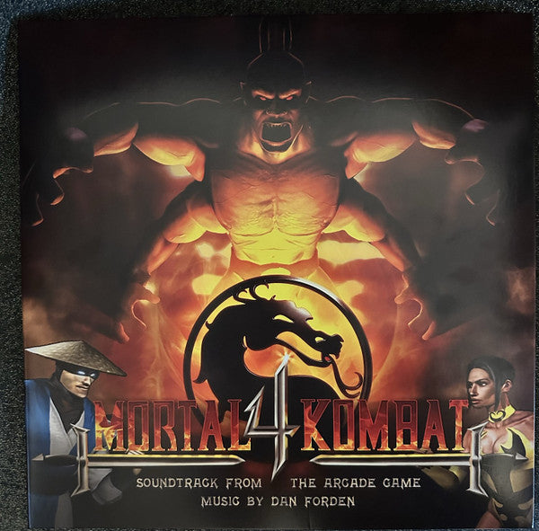 MORTAL KOMBAT 4 - SOUNDTRACK FROM ARCADE GAME (RED/YELLOW) - LP