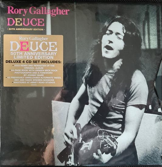GALLAGHER, RORY - DEUCE : LIMITED 4CD + BOOK (2022 REMIX) - CD