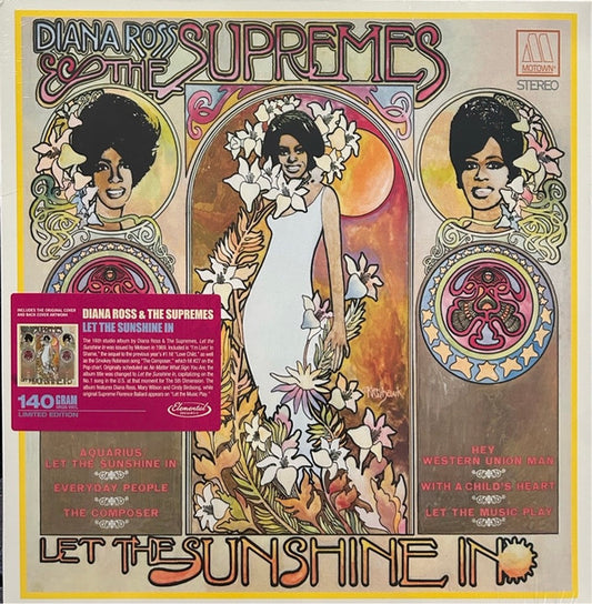 SUPREMES - LET THE SUNSHINE IN : 2025 REISSUE - LP