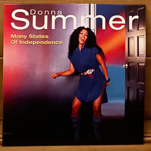 SUMMER, DONNA - MANY STATES OF INDEPENDENCE: BLUE VINYL - LP