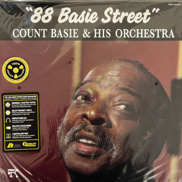 BASIE, COUNT - 88 BASIE STREET : 180-GRAM AUDIOPHILE - LP