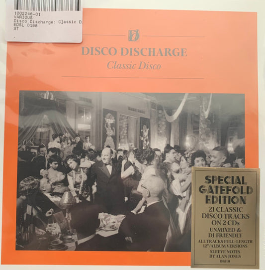 VARIOUS - DISCO DISCHARGE : CLASSIC DISCO (2CD) - CD