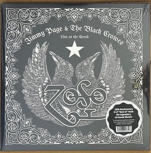 PAGE, JIMMY / BLACK CROWES - LIVE AT THE GREEK : 2025 REMASTER (2LP) - LP