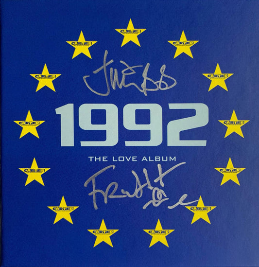 CARTER THE UNSTOPPABLE SEX MACHINE - 1992 : LOVE ALBUM :3CD+DVD BOX SET - CD
