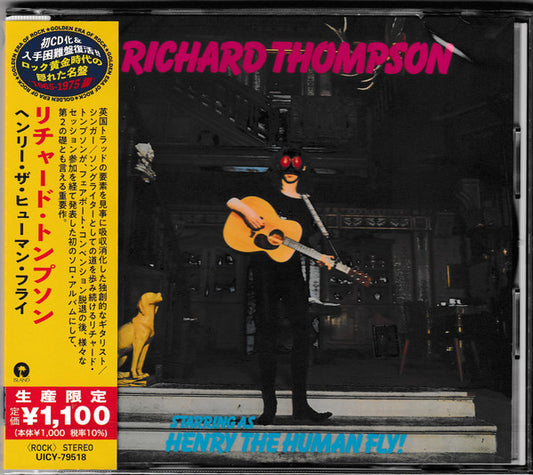 THOMPSON, RICHARD - HENRY THE HUMAN FLY : JAPANESE EDITION - CD