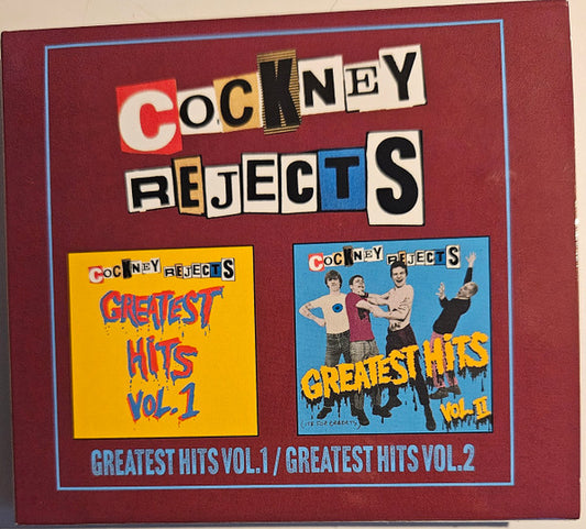 COCKNEY REJECTS - GREATEST HITS VOL. 1 & 2: 2CD SET - CD