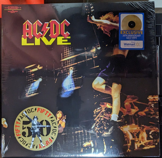 AC/DC - LIVE (1992 ALBUM) : 2LP GOLD VINYL 180G - LP