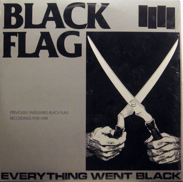 BLACK FLAG - EVERYTHING WENT BLACK : 2LP SET - LP