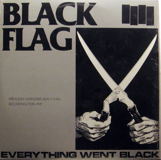 BLACK FLAG - EVERYTHING WENT BLACK : 2LP SET - LP