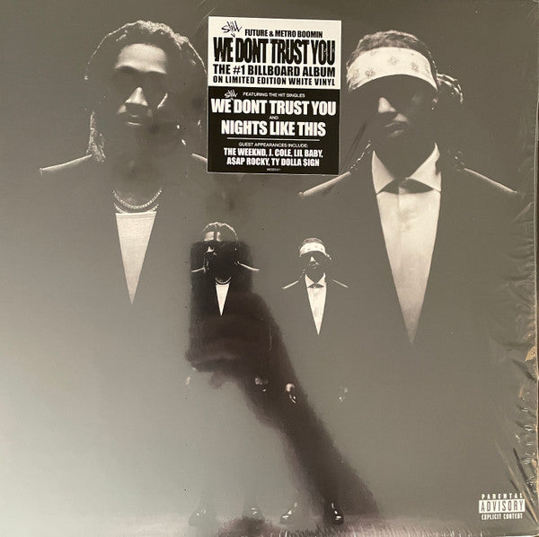 FUTURE & METRO BOOMIN - WE STILL DON'T TRUST YOU : WHITE 2LP - LP