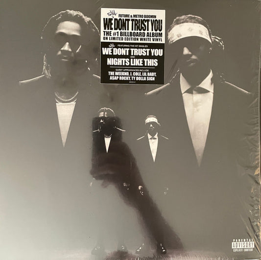 FUTURE & METRO BOOMIN - WE STILL DON'T TRUST YOU : WHITE 2LP - LP