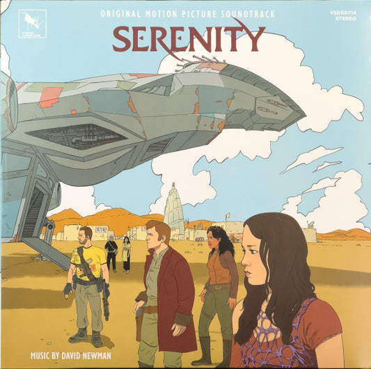 SERENITY (2005) - SOUNDTRACK : TRANSLUCENT BLUE 2LP SET - LP