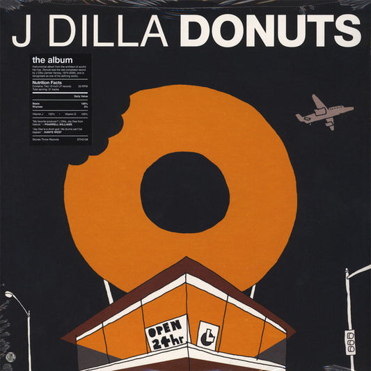 J DILLA - DONUTS: 2LP ORIGINAL DRAWING COVER - LP