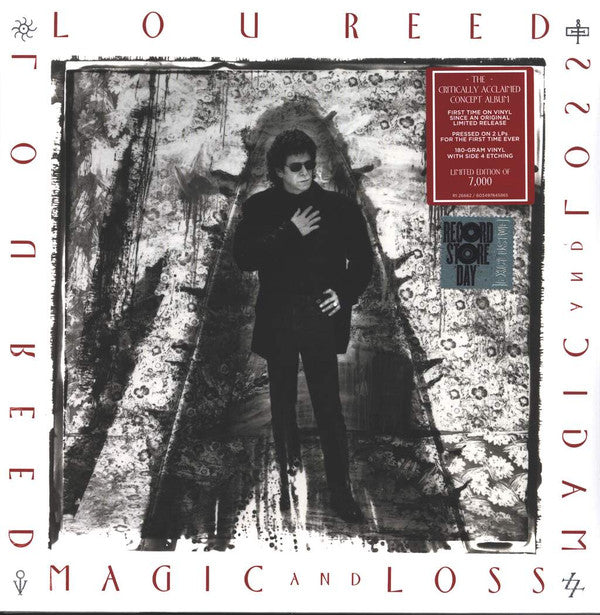 REED, LOU - MAGIC & LOSS: 2LP SET WITH ETCHED D-SIDE - LP