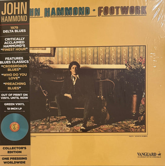 HAMMOND, JOHN - FOOTWORK : BLUE/GREEN VINYL - LP