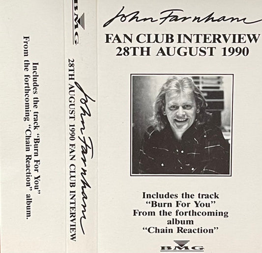 FARNHAM, JOHN - FAN CLUB INTERVIEW (CASSETTE) - CS