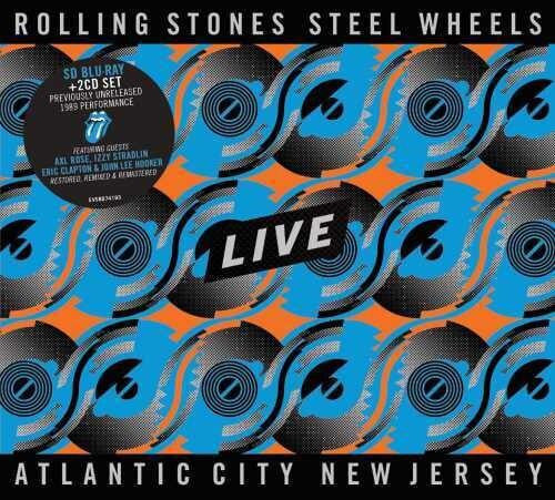 ROLLING STONES - STEEL WHEELS LIVE : 2CD + BLU-RAY - CD