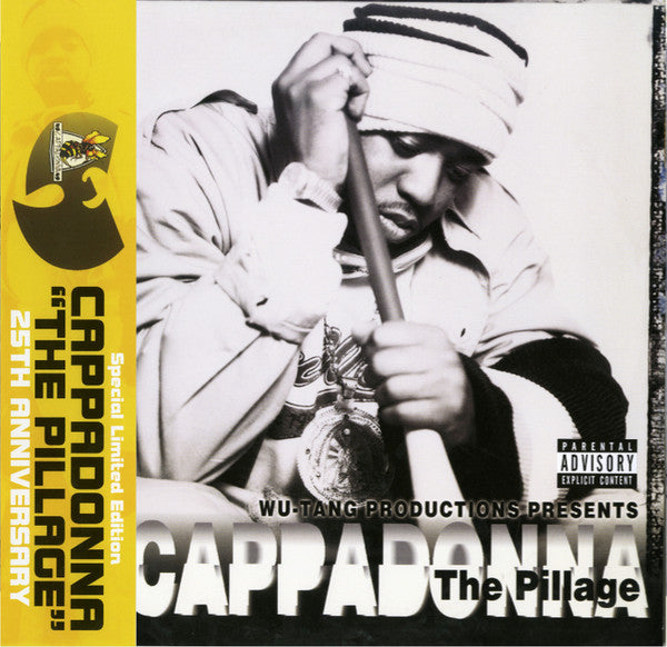 CAPPADONNA - PILLAGE: CLEAR W/ BLACK SWIRL - LP