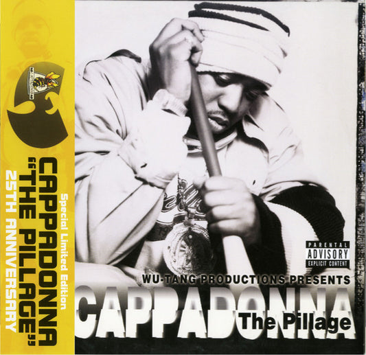 CAPPADONNA - PILLAGE: CLEAR W/ BLACK SWIRL - LP