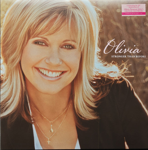NEWTON-JOHN, OLIVIA - STRONGER THAN BEFORE : BLACK VINYL - LP