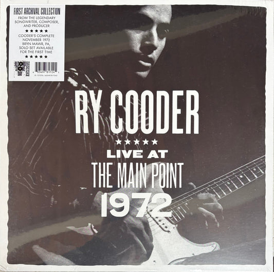 COODER, RY - LIVE AT THE MAIN POINT 1972 - LP