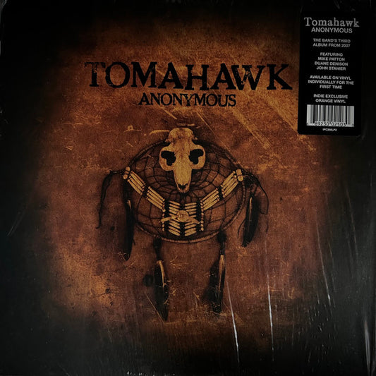 TOMAHAWK - ANONYMOUS : 2023 REISSUE (ORANGE VINYL) - LP