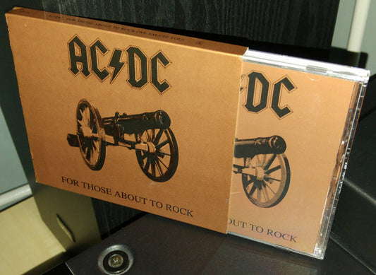 AC/DC - FOR THOSE ABOUT TO ROCK - CD