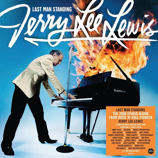 LEWIS, JERRY LEE - LAST MAN STANDING : WHITE 2LP SET - LP