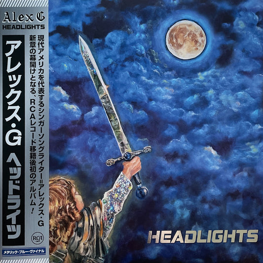 ALEX G - HEADLIGHTS : METALLIC BLUE VINYL - LP