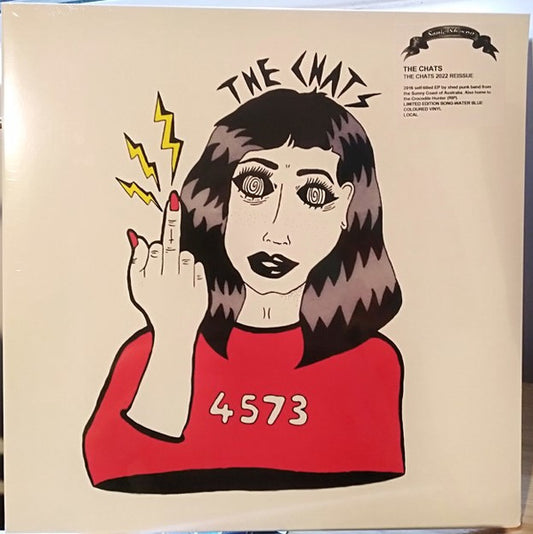 CHATS - CHATS : BONG WATER BLUE VINYL - LP