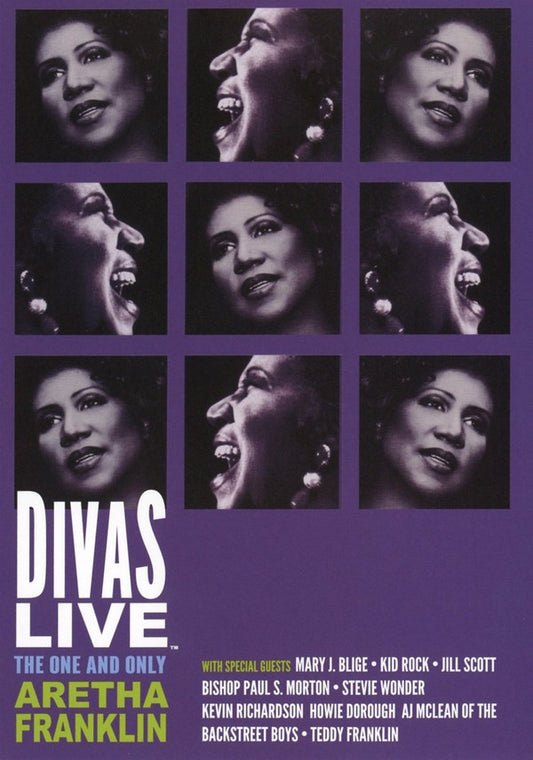 FRANKLIN, ARETHA - DIVAS LIVE - DVD
