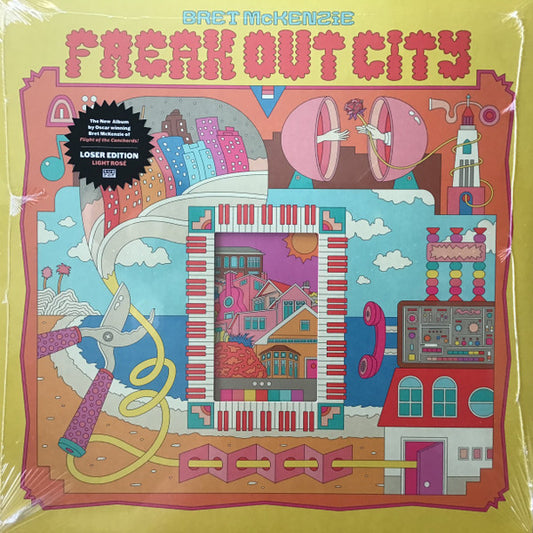 MCKENZIE, BRET - FREAK OUT CITY : GLACIAL BLUE VINYL - LP